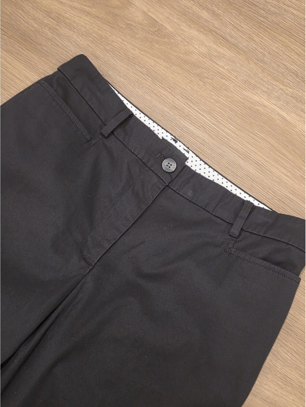 Talbots Womens 6 Black Slim Leg Perfect Skimmer Capri Crop Pants